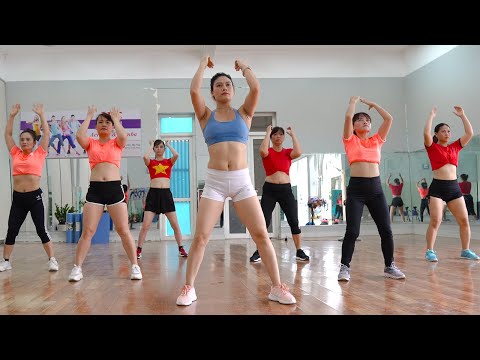 🔥 HOT 🔥 Reduction Of Belly Fat Quickly | 27 Mins Aerobic Dance Workout | Zumba Class thumnail