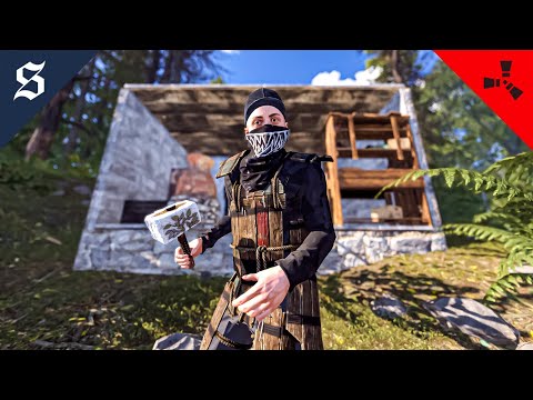 this decayed base gave me a free solo start 🔥 - RUST SOLO #9 S114