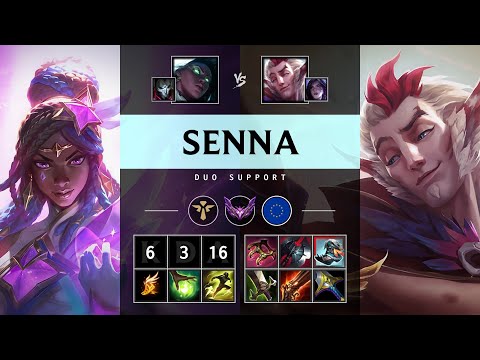 Senna Support vs Rakan - EUW Master Patch 25.06