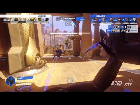 WHORU GENJI POV | New York Excelsior Vs. Boston Uprising | All the moments as Genji