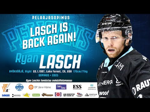 He’s back again - Ryan Lasch palaa Pelicansiin kaksivuotisella sopimuksella
