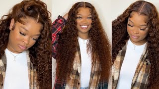 Ginger Brown Hair Color 🍂 | Perfect Fall Hair Look | Amanda Hair
