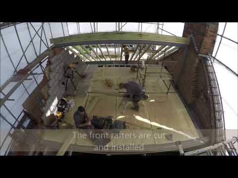 How to convert a loft. weeks 3-5 time lapse building