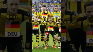 Download lagu Borussia Dortmund squad 2016🔥Nations❤️#footballshorts #bvb #reus mp3