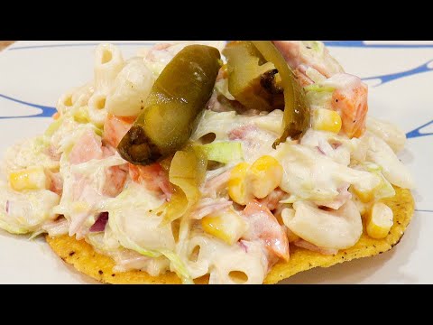 Ensalada de coditos con lechuga