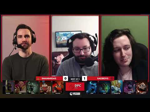 Sadboys vs 5ManMidas Game 2   DPC NA League Upper Division w  Lyrical & GoDz