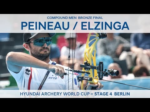 Sebastien Peineau v Peter Elzinga – compound men's bronze | Berlin 2018 Hyundai Archery World Cup S4