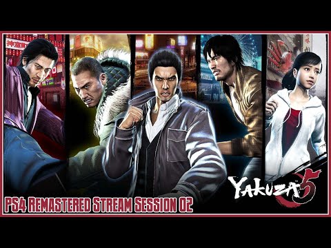 Yakuza 5 Remastered Stream 02 – Kiryu's Journey Continues