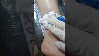 Rosary Tattoo with Rose