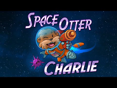 Space Otter Charlie - Gameplay & First Boss Fight | zero-gravity arcade game