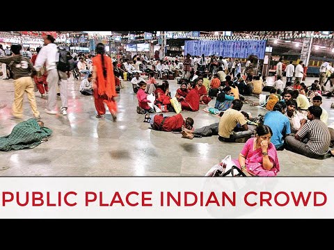 PUBLIC PLACE INDIAN CROWD|Street|Restaurant|Indoor|Talking|Murmuring|Think Sound Effect