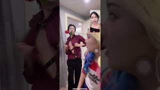 哈莉·奎茵不小心进入了与小丑的视频聊天#Harley Quinn #joker