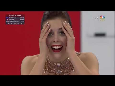 2016 Worlds - Ashley Wagner (Э́шли Ва́гнер / アシュリー・ワグナー) FS (NBC)