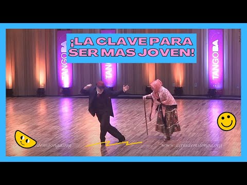 Tango dancing rejuvenates, is the message of this couple in the 2021 Tango World Cup