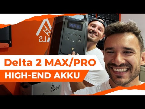 EcoFlow DELTA 2 / DELTA 2 MAX TEST // 12 V und Solar gleichzeitig?
