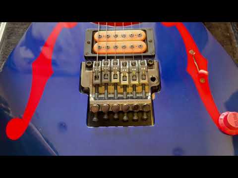 Ibanez PGM100-JB Paul Gilbert Signature 1989 - 1995 - Jewel Blue image 26