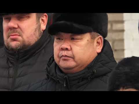 (27.11.2025) У здания военкомата открыли Аллею Героев