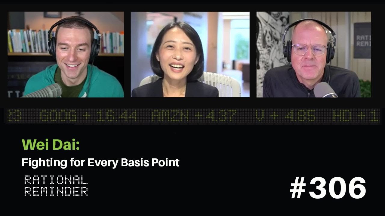 Wei Dai: Fighting for Every Basis Point | Rational Reminder 306