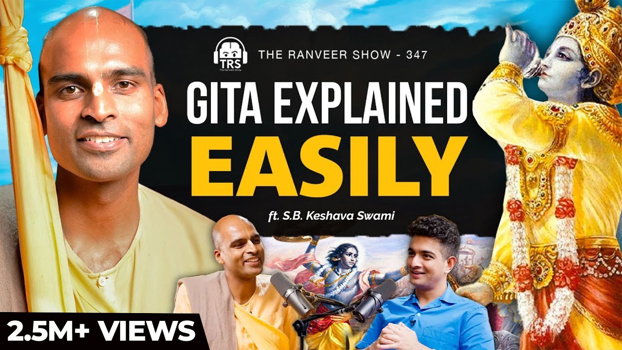 TRUE Understanding Of The Bhagavad Gita - @KeshavaSwami On 5 AM Club, Discipline & More | TRS 347
