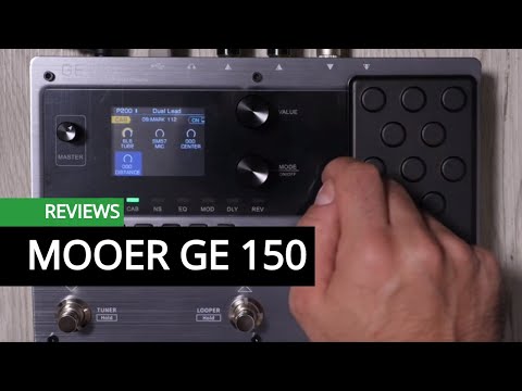 PEDALERA MOOER GE150 MULTIEFECTOS PARA GUITARRA