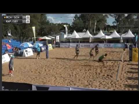 Beachvolley 2017-McHugh/Schumann vs.Kapa/Seymour WORLD TOUR 1* - MEN: Shepparton