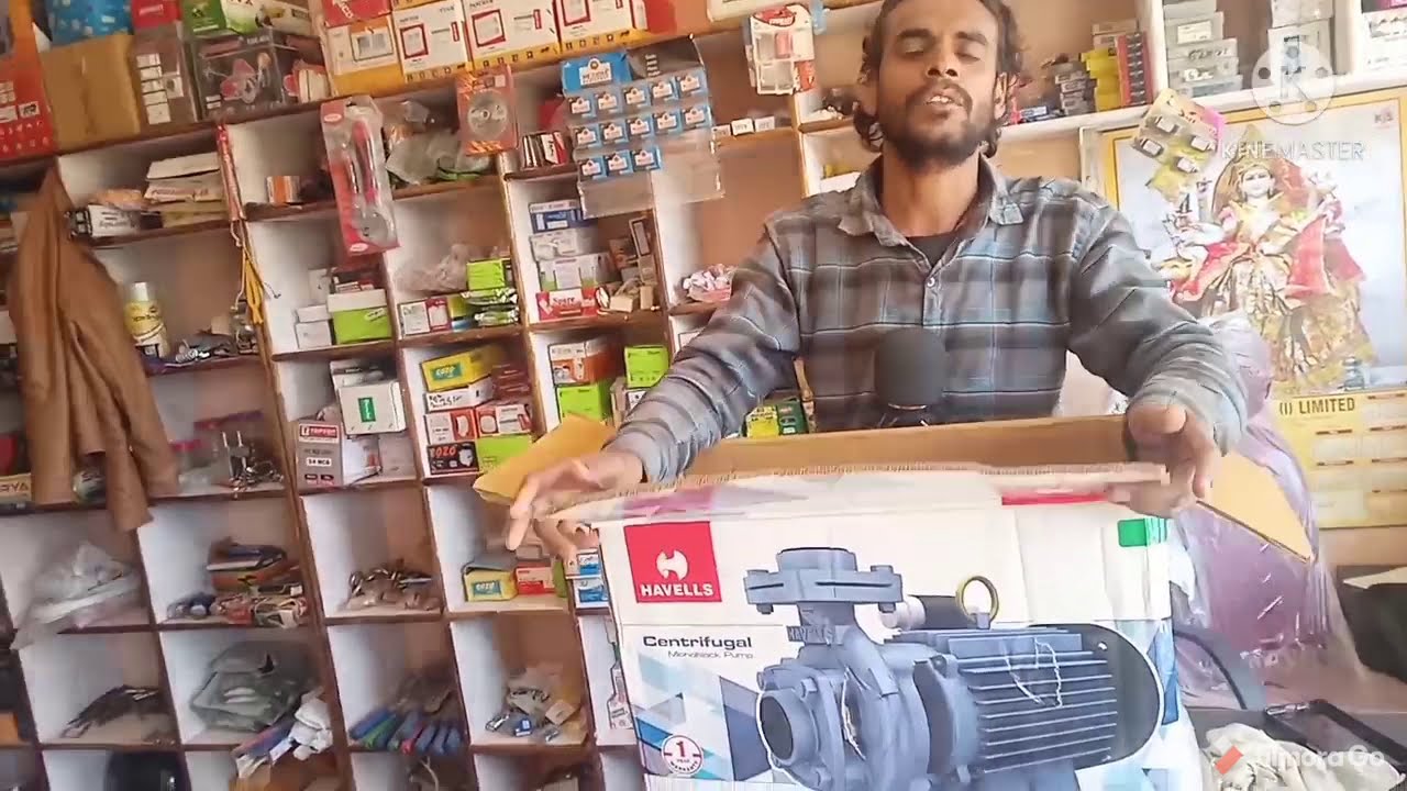 Watch video 2hp monoblock water pump havells | havells monoblock pump | 2 hp monoblock water pump unboxing hindi Now 2hp monoblock water pump havells | havells monoblock pump | 2 hp monoblock water pump unboxing hindi