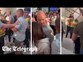 Roma fans attack English referee Anthony Taylor at Budapest airport