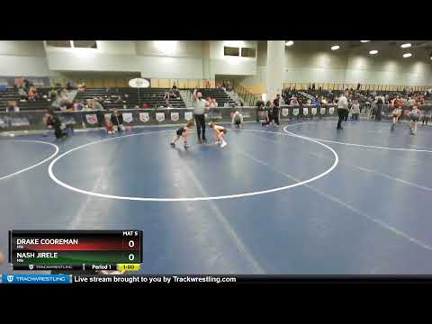 53 Lbs Semifinal - Nash Jirele, MN Vs Drake Cooreman, MN 5a75