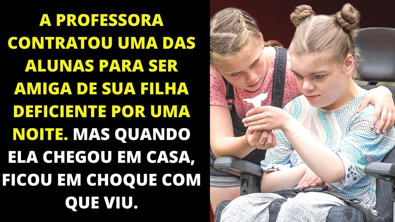 Uma mulher comprou uma menina para ser amiga de sua filha. Quando ela voltou para casa, ela...