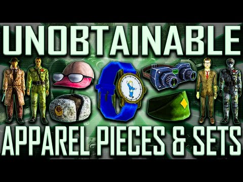 Unobtainable Apparel - Fallout 3 (Includes DLCs)
