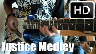 Metallica Justice Medley Studio version Guitar Cover with solo HD