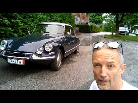 Rare Citroën DS Classic 1967. Interview of Austrian Owner of French Car in Kitzbühel, Austria