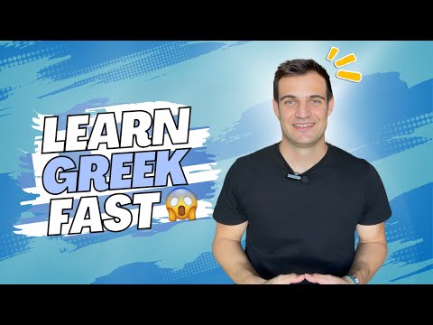 Learn Greek Fast: 3 Best Techniques!