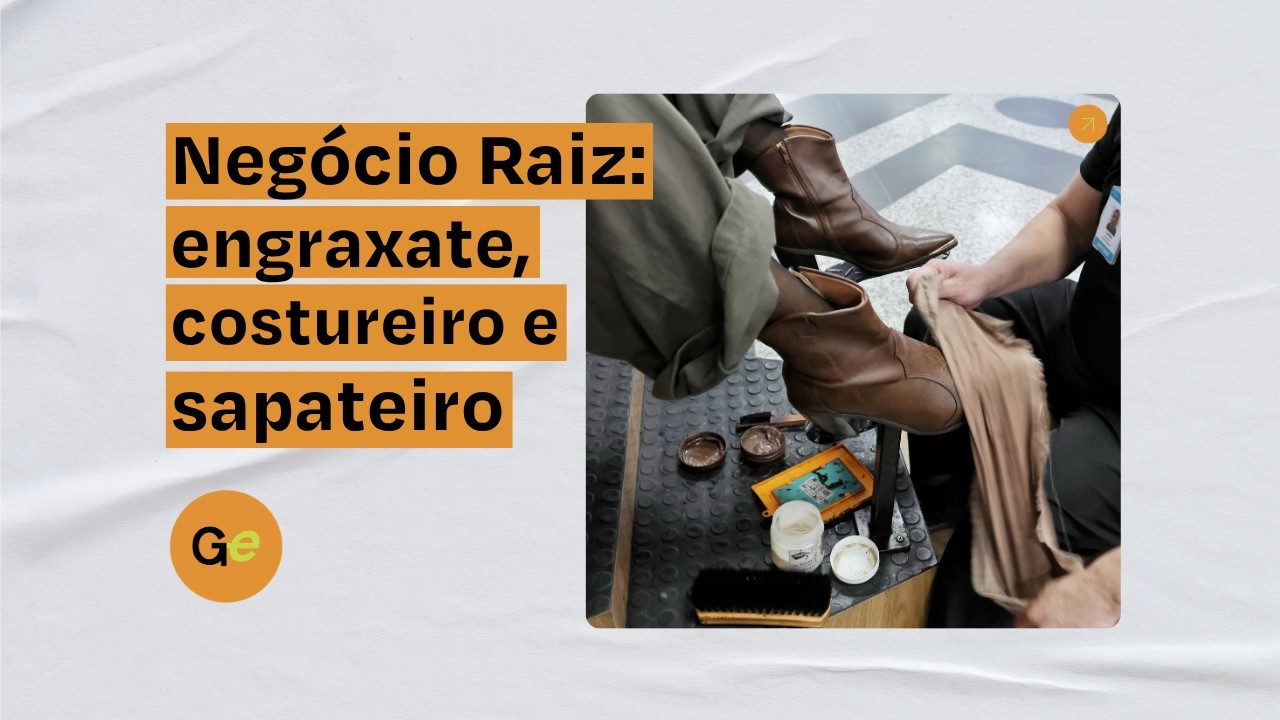 Engraxate, sapateiro e costureiro: conheça empreendedores que mantêm ofícios há décadas