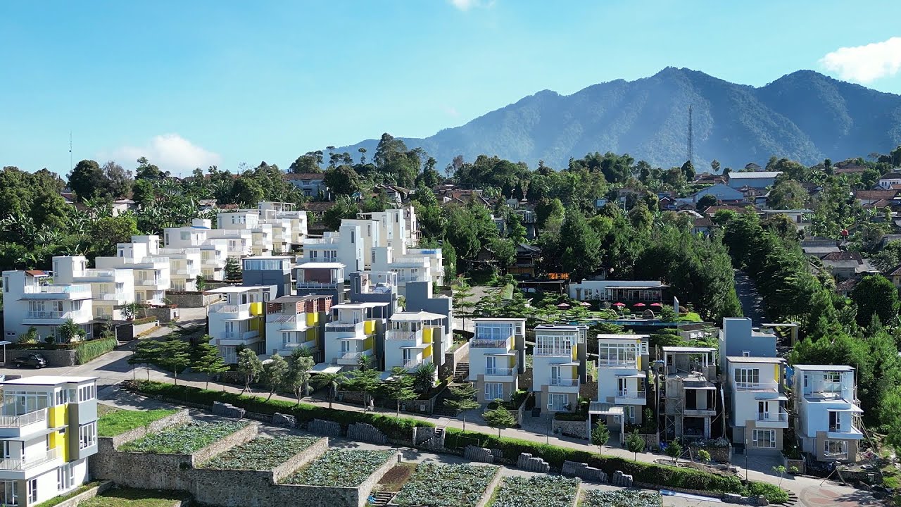 Dijual Rumah Semi Villa View Pegunungan Asri Sejuk Berkabut