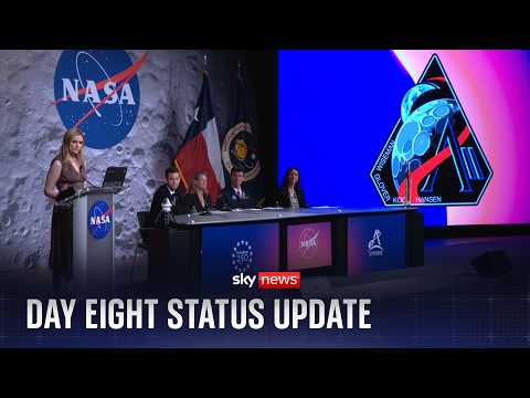 Artemis II update from NASA mission control