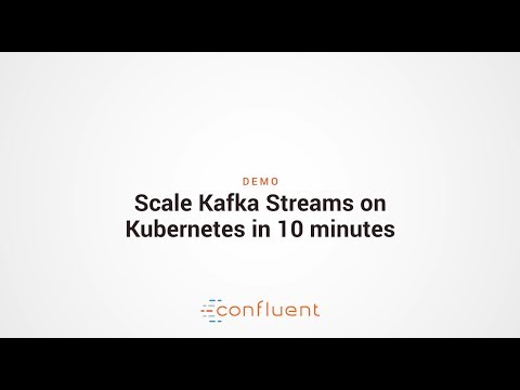 Demo: Scaling Kafka Streams with Kubernetes