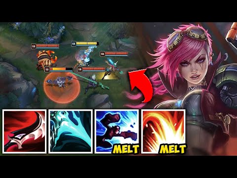 Lethality Vi deletes your entire HP bar in 1 combo (Huge Stomp)