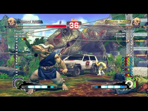 USFIV~ Gouken (ProudStrawberry) vs.  Gouken (LiNGo164) HD