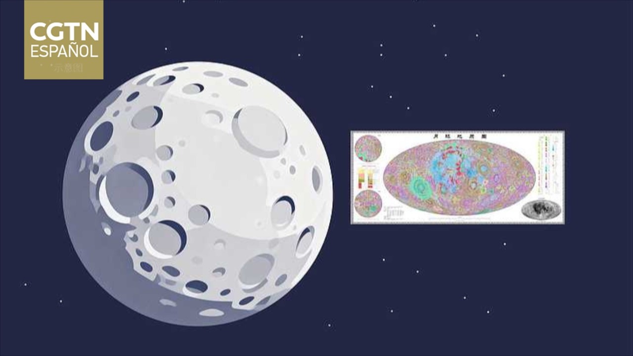 Un nuevo mapa a escala 1:5 millones redefine la historia geológica de la Luna