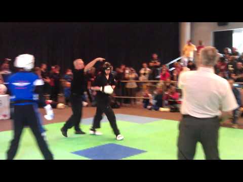 Troy Binns vs Belgium (angle 1)