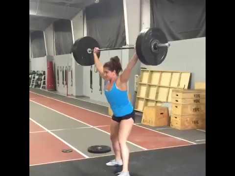 150lb Power Snatch
