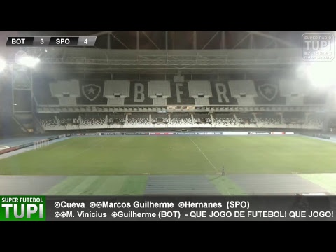 Botafogo 3 x 4 São Paulo - 17ª Rodada - Brasileirão - 29/07/2017