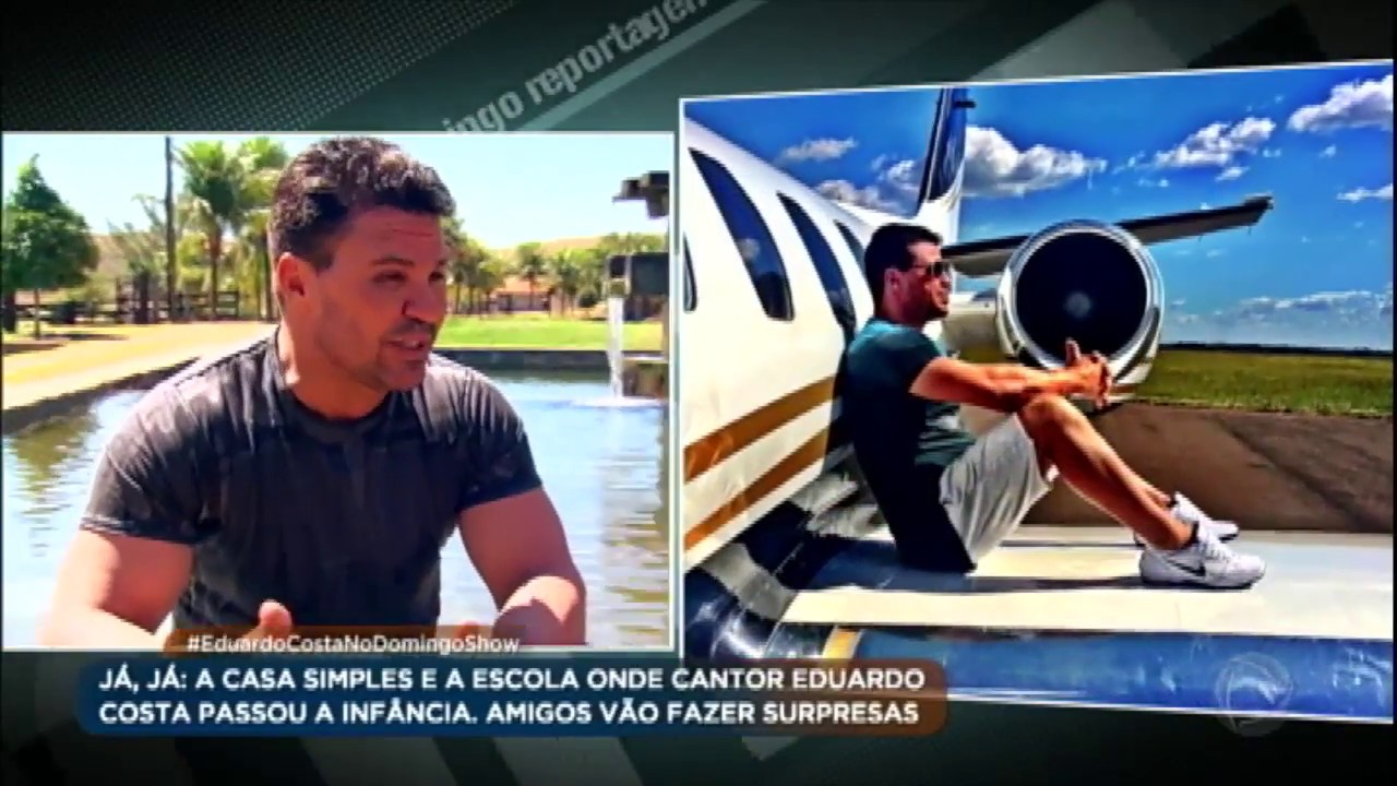 Eduardo Costa abre o coração e diz que dinheiro não compra felicidade