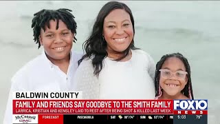 Baldwin County mother, two children laid to rest