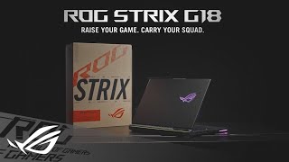 2024 ROG Strix G18 - Official unboxing video | ROG