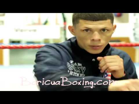 Roman "Rocky" Martinez Training for Ricky Burns (August 31, 2010)