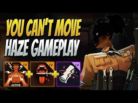 Haze but they're slowed into oblivion... | Haze Gameplay | Deadlock