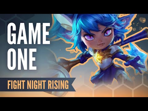 TFT Fight Night Rising: Week 15, Game 1 - Teamfight Tactics Competitive Tournament Gameplay