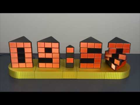Time Twister 5 - 3D Printed Digital Clock